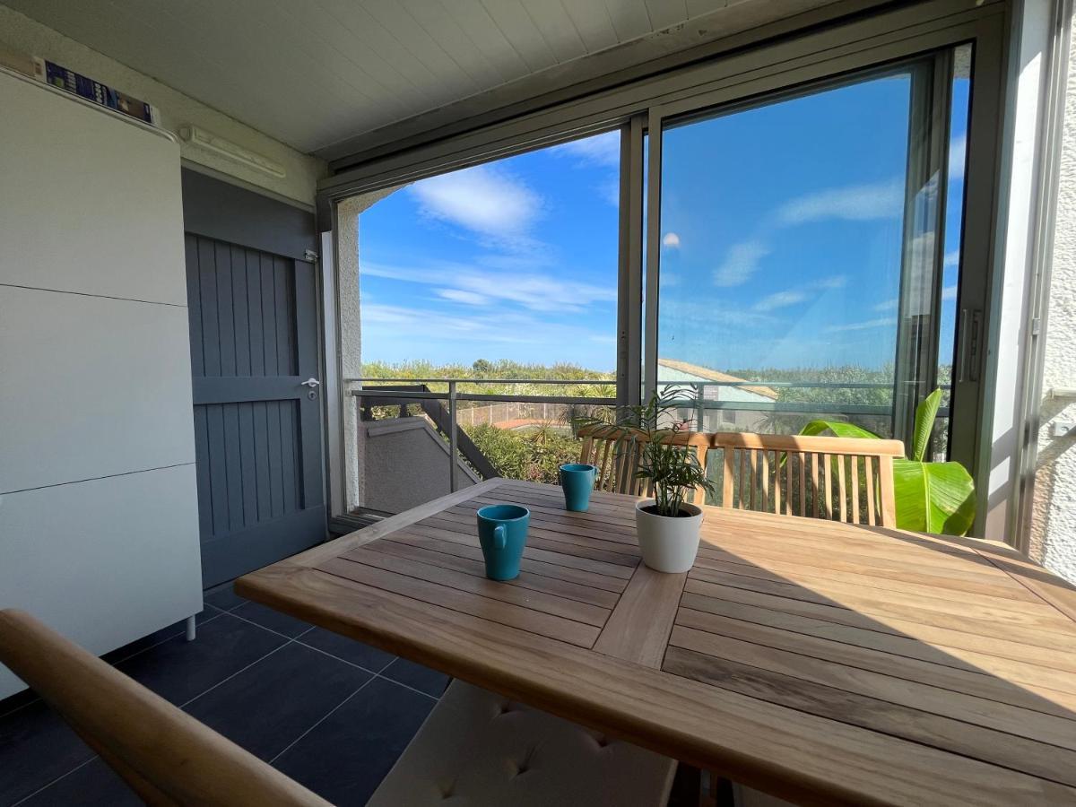 Appartement Entre La Lagune Et La Mer Avec Piscine, Direct Plage, Vue Partielle Mer Saint-Cyprien  Exterior photo